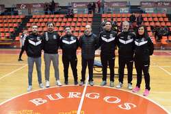 Equipo técnico del Club Balonmano Burgos