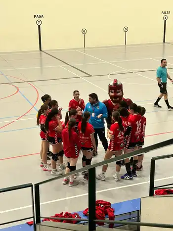 El equipo durante un partido