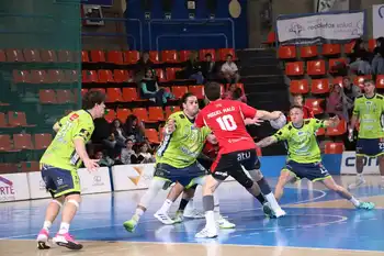 Miguel Malo durante el encuentro liguero de esta temporada entre Burgos y Zamora