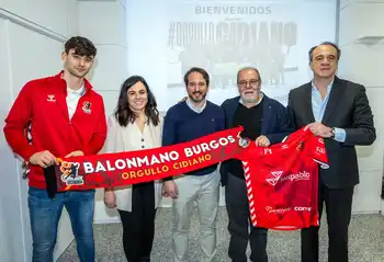 De izquierda a derecha: Ernesto López, Blanca García, Óscar García, Mariano Armijo y Miguel Méndez. 