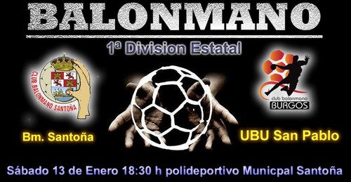 UBU San Pablo inmobiliaria Visita la complicada cancha del líder Santoña.