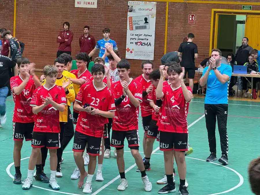 Victoria del Temiño en el primer partido de la fase de sector
