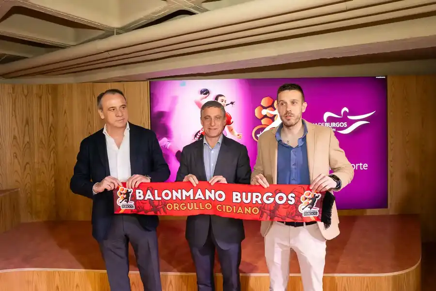 El Club Balonmano Burgos y la Fundación Caja de Burgos se alían por el futuro del deporte