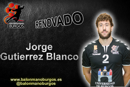 Jorge Gutiérrez Blanco renueva con UBU San Pablo Burgos