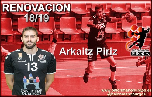Arkaitz Piriz Seguirá anotando los goles desde el lado derecho del UBU San Pablo Burgos