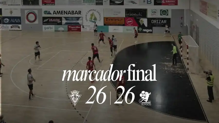 El UBU San Pablo se deja un punto en un estreno de máxima tensión (26-26)