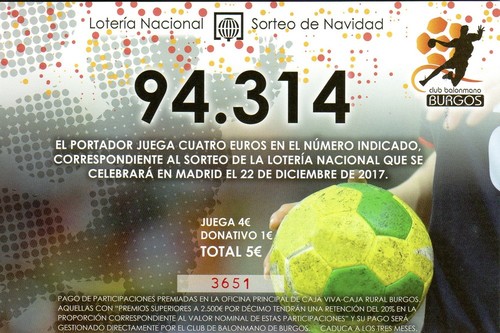 Juega con nosotros a la Loteria de navidad