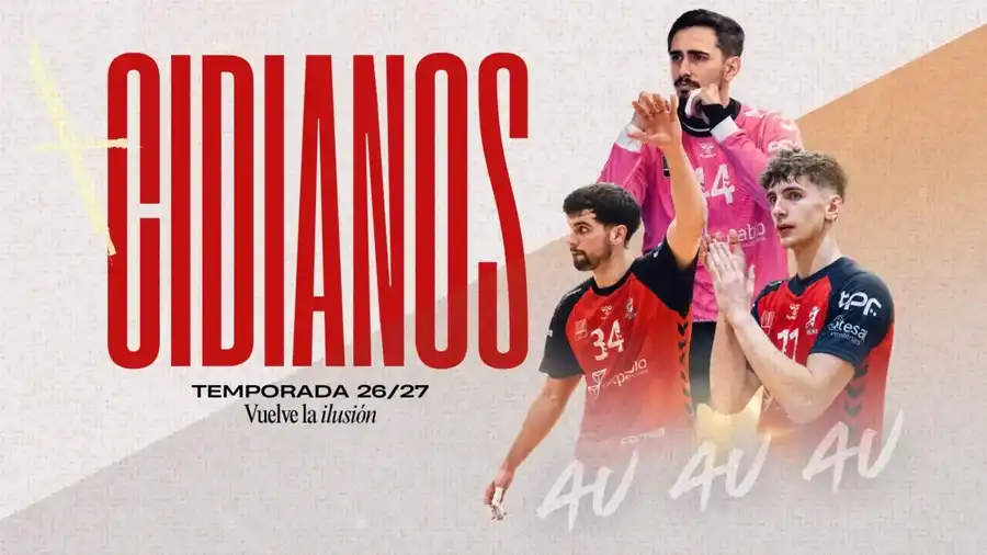 El Club Balonmano Burgos confirma la continuidad de Miguel Malo, Dani Santamaría y Pablo Gómez