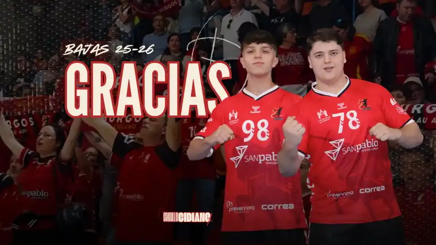 Jesús Lesmes y Alonso Maidana serán baja en la próxima temporada en el UBU San Pablo Bm. Burgos.