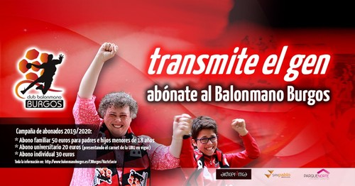 EL BALONMANO BURGOS PRESENTA SU CAMPAÑA DE ABONADOS 2019/2020