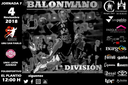 UBU San Pablo Burgos regresa a El Plantío recibiendo al Universidad de León Ademar