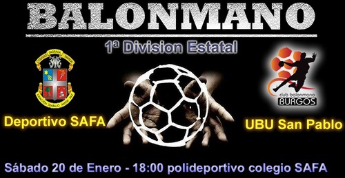 UBU San Pablo visita a BM Safa que acumula cinco victorias en sus últimos partidos