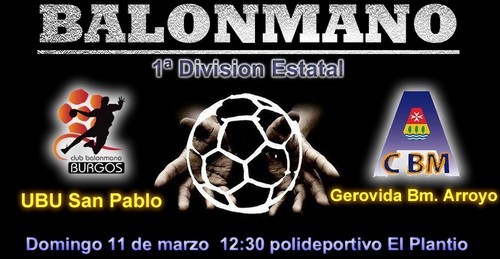 EL UBU SAN PABLO INMOBILIARIA RECIBE EL DOMINGO AL GEROVIDA BM. ARROYO