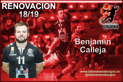 Benjamín Calleja una temporada más con UBU San Pablo Burgos