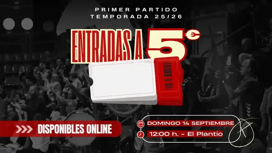 El UBU San Pablo Burgos 2031 lanza entradas a 5 euros para el estreno liguero en El Plantío