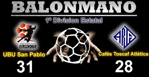 31 - 28 UBU San Pablo consigue un nuevo triunfo ante otro rival directo Cafes Toscaf