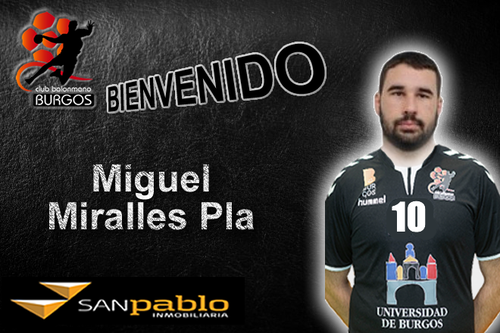 Miguel Miralles Pla nuevo jugador de UBU San Pablo Burgos