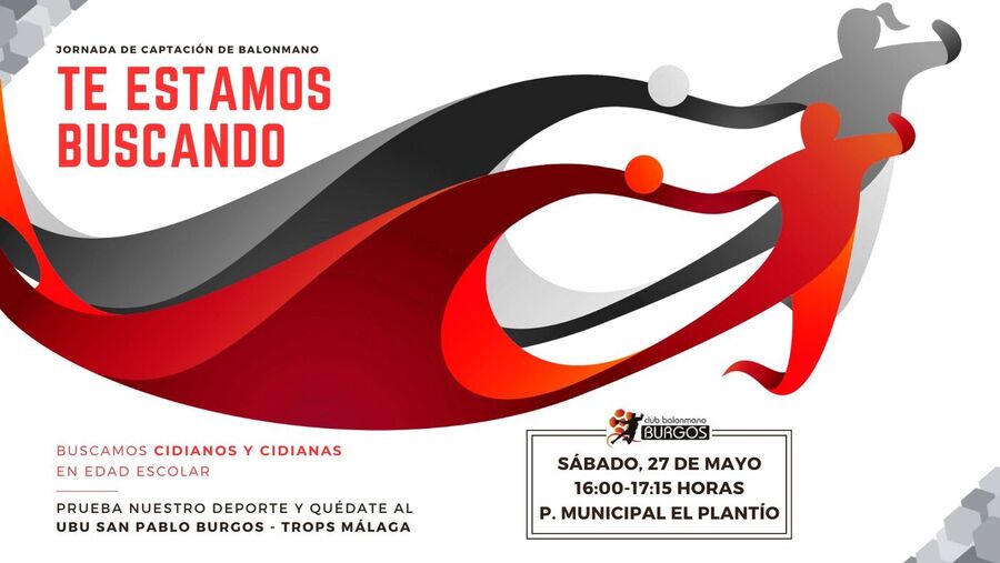 Jornada de captación del Club Balonmano Burgos