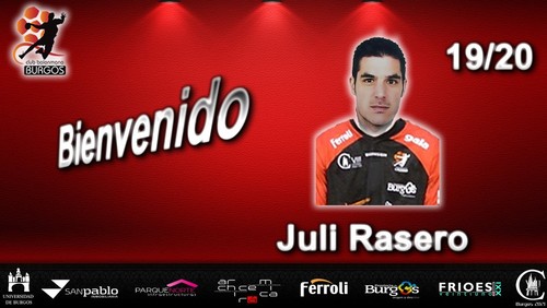 Julian Rasero es nuevo jugador de UBU San Pablo